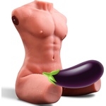 SuperLove Julian Muscular Realistic Sex Doll with 18cm Thrusting Dildo & Tight Anal 9.5kg