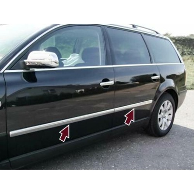 Nerezové lišty dveří Volkswagen Passat B5