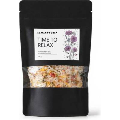 Almara Soap Relaxační bylinná sůl do koupele Time to Relax 180 g