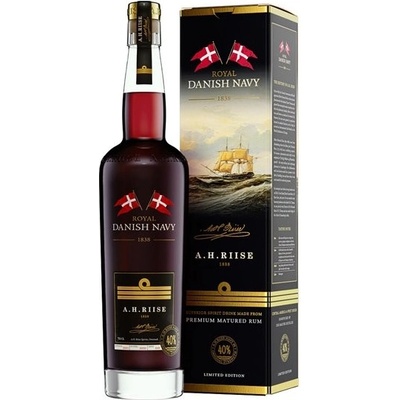 A.H. Riise A.H.Riise Old St. Croix Royal Navy 40% 0,7 l (holá láhev)