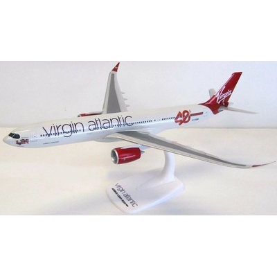 PPC Holland Airbus A330-941 Virgin Atlantic Airways 2010s Colors w. 40th Birthday sticker. Named Ruby Rebel 1:200