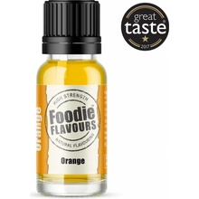 Foodie Flavours Prírodná koncentrovaná vôňa 15 ml pomaranč