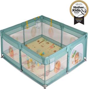 Moni Кошара за игра GameZone 120*120 с аксесоари - мента (112551)