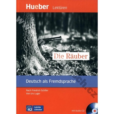 Die Räuber nemecké čítanie v origináli vr. CD úroveň A2