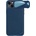 Nillkin Кейс с протектор за камера Nillkin CamShield Leather S за iPhone 14 Plus, син (6902048249721)