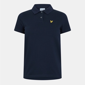 Lyle and Scott Блуза с яка Lyle and Scott Women's Short-Sleeve Polo Shirt - Dark Navy