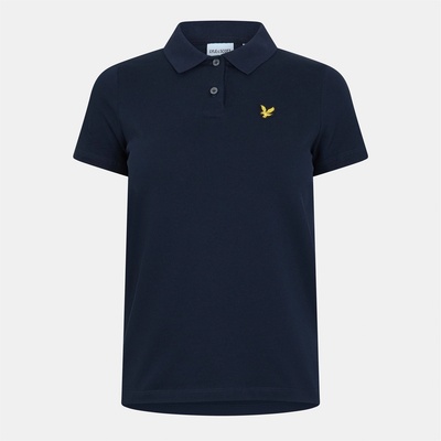 Lyle and Scott Блуза с яка Lyle and Scott Women's Short-Sleeve Polo Shirt - Dark Navy