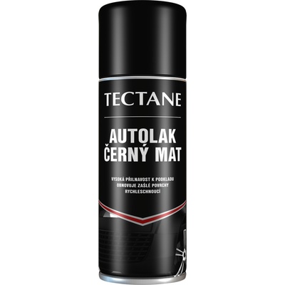 Den Braven Tectane Autolak černý mat 400 ml