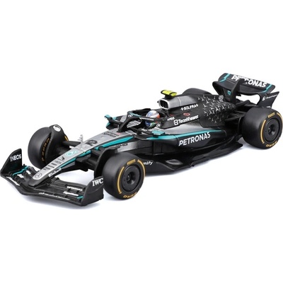 Model Formuly 1 Bburago Mercedes-AMG Petronas W16 2025 Kimi Antonelli 1:43 v dekoratívnom boxe