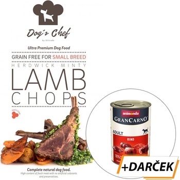 Dog’s Chef Herdwick Minty Lamb Chops Small Breed 6 kg