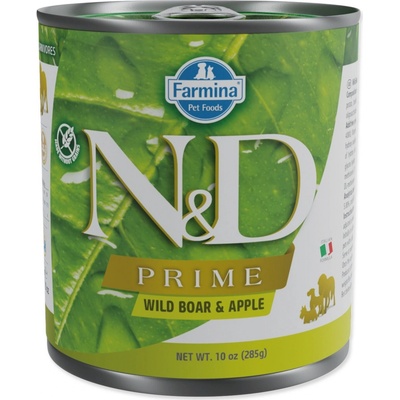 N&D dog PRIME Boar & Apple 285 g