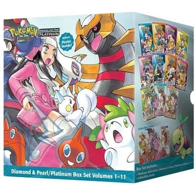 Pokemon Adventures Diamond & Pearl Platinum Box Set 1-11