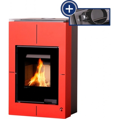 HS Flamingo Aquaflam Vario Saporo 11/5 kW TV červená elektronická regulácia