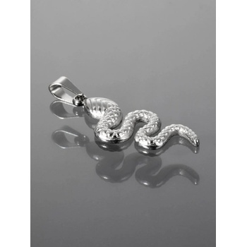 Prosperk Přívěsek ocelový malý had S4284