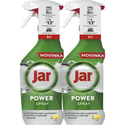 Jar Power Spray Citronová Vůně 2 x 500 ml – Zboží Mobilmania