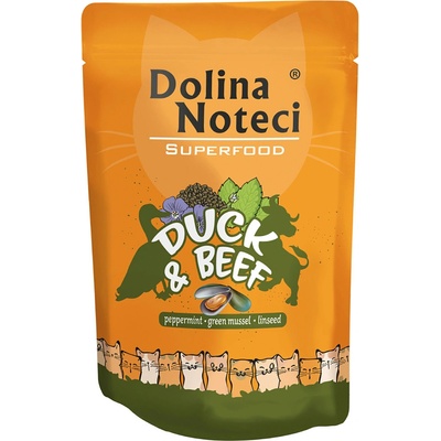 Dolina Noteci Superfood kachní a hovězí 20 × 85 g