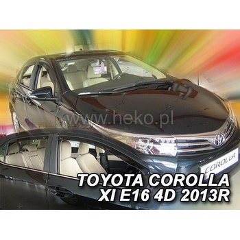 HEKO Ветробрани за toyota corolla verso (2002-2004) 5 врати - 4бр. предни и задни (29349)