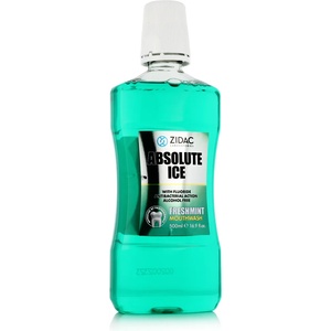 Zidac Laboratories Absolute Ice Freshmint Mouthwash 500 ml