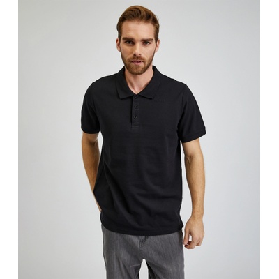 Sam 73 Черна мъжка памучна поло риза SAM73 Chryz Sam 73 | Cheren | МЪЖЕ | S