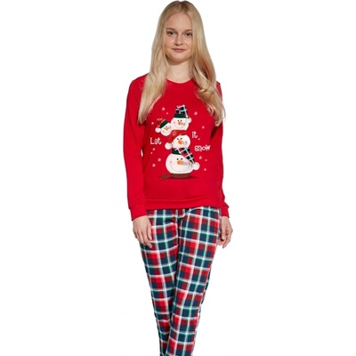 Cornette 592-594/172 Snowman 2 červené