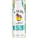 Malibu Pina Colada RTD 5% 0,25 l (holá láhev)