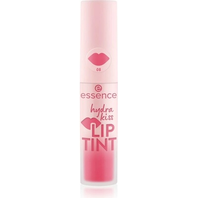 essence Hydra Kiss barva na rty 08 Poppy Pink 4 ml