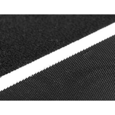 Stoklasa Nízkoprofilový suchý zip háček + plyš šíře 50 mm jemný Balení: 1 m, Varianta: 1 černá 1 černá