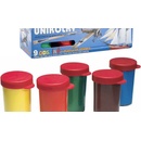 Unikolky modelářské lesklé barvy set 9 barev + matný lak