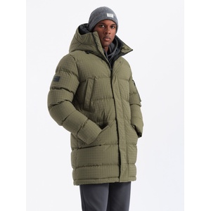 Ombre Clothing Мъжко дълго яке тип "парка" за открито Ombre Clothing Ombre Clothing | Zelen | МЪЖЕ | S