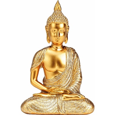 Nefertitis Buddha thajská soška třpytivá 13 cm NF64002 - cca 13 cm
