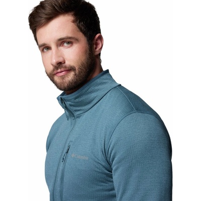 Columbia Essential Hike Grid Fleece Full Zip everblue Everblue