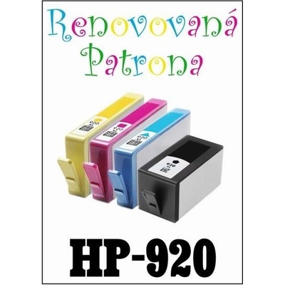 HP 920 XL černá - renovované – Zboží Mobilmania