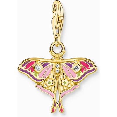Thomas Sabo přívěsek charm Colourful moth 2209 565 7