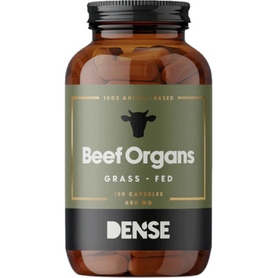 DENSE Beef Organs 650 mg | Grass Fed [180 капсули]
