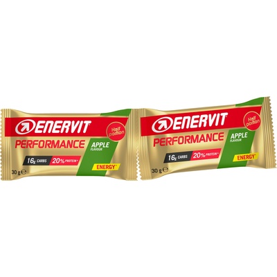 Enervit Performance Bar, ябълка, 2 x 30 г