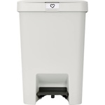 Brabantia Кош за смет с педал Brabantia StepUp 25L, Light Grey (1008483) - topmall