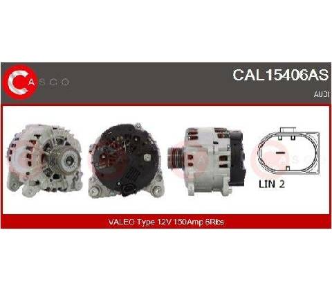 Generátor CASCO CAL15406AS