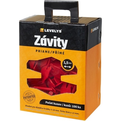 LEVELYS Závity 1,5mm PRIAME 100ks/bal.