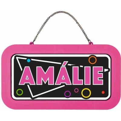 Neonová cedulka se jménem - Amálie