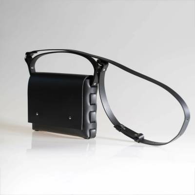 Pykok Litovský Ateliér AGLEA kožená crossbody kabelka AGATHA