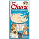 INABA Churu Tuna receipe with seafood flavour 4 x 14 g