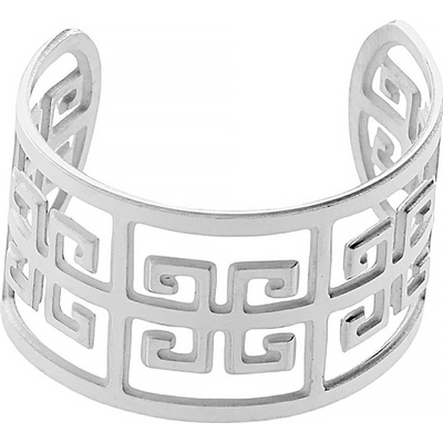 MPM Dámský ocelový nerezový prsten 6668 stříbrné barvy