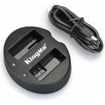 KingMa Зарядно за батерия NP-W235 USB Dual за Fujifilm X-H2S, GFX 50S II, GFX 100S, X-T4 и VG-XT4 Зарядно за батерии
