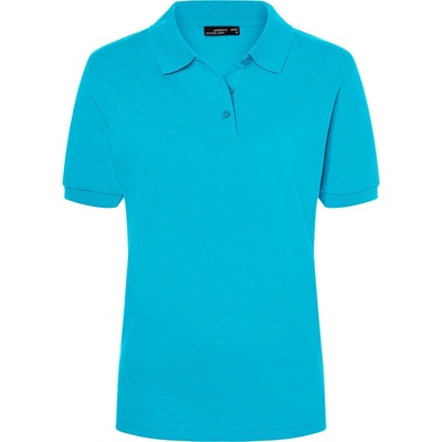 James & Nicholson Polokošile JN 71 krátký rukáv dámská COT-02007144001 Tyrkysová