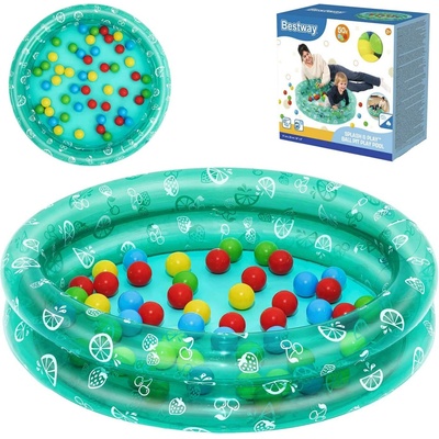 BESTWAY 51141 Nafukovací bazénik s loptičkami