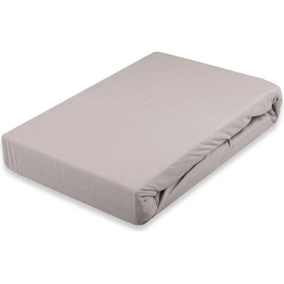 Vesna Luxusní prostěradlo JERSEY EXCELLENT s elastanem světle šedé 90x200