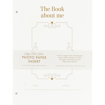 Printworks Листи за фотоалбум BABY 21 х 28 см, 10 бр. , бял, Printworks (PRPW00611)