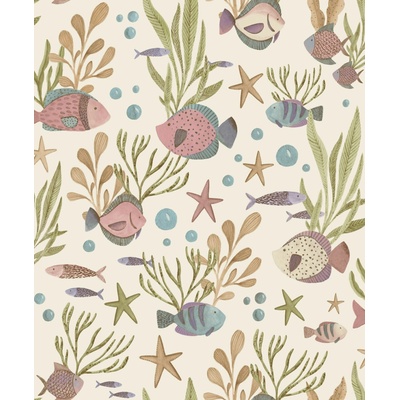 Grandeco LD3318 Dětská vliesová tapeta na zeď Little Dreamer, rozměry 0,53 x 10,05 m