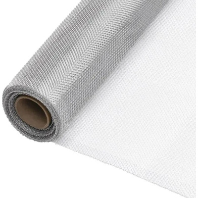 zahrada-XL Síť proti hmyzu hliník 60 x 1000 cm stříbrná