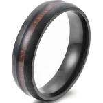 HARAHU Пръстен TI-17455 - Черен / 57mm KP17455